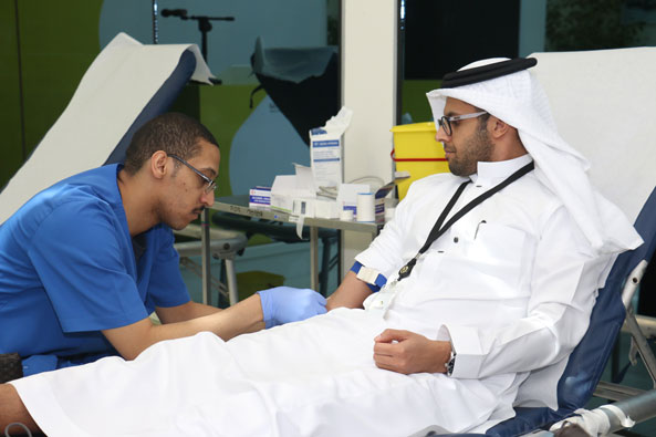 حملة التبرع بالدم للبنك السعودي للاستثمار الربع الرابع